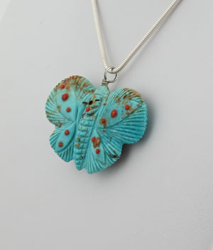 Pendant with Butterfly Maiden