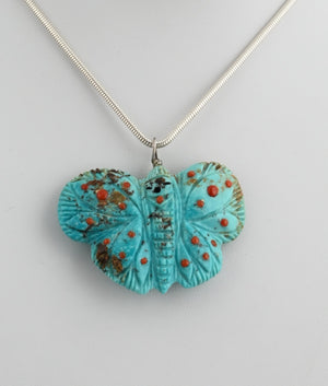 Pendant with Butterfly Maiden