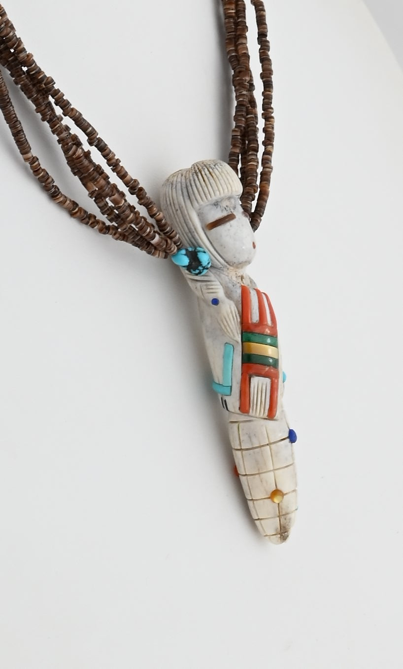 Necklace with Maiden Pendant by Ray Tsalate