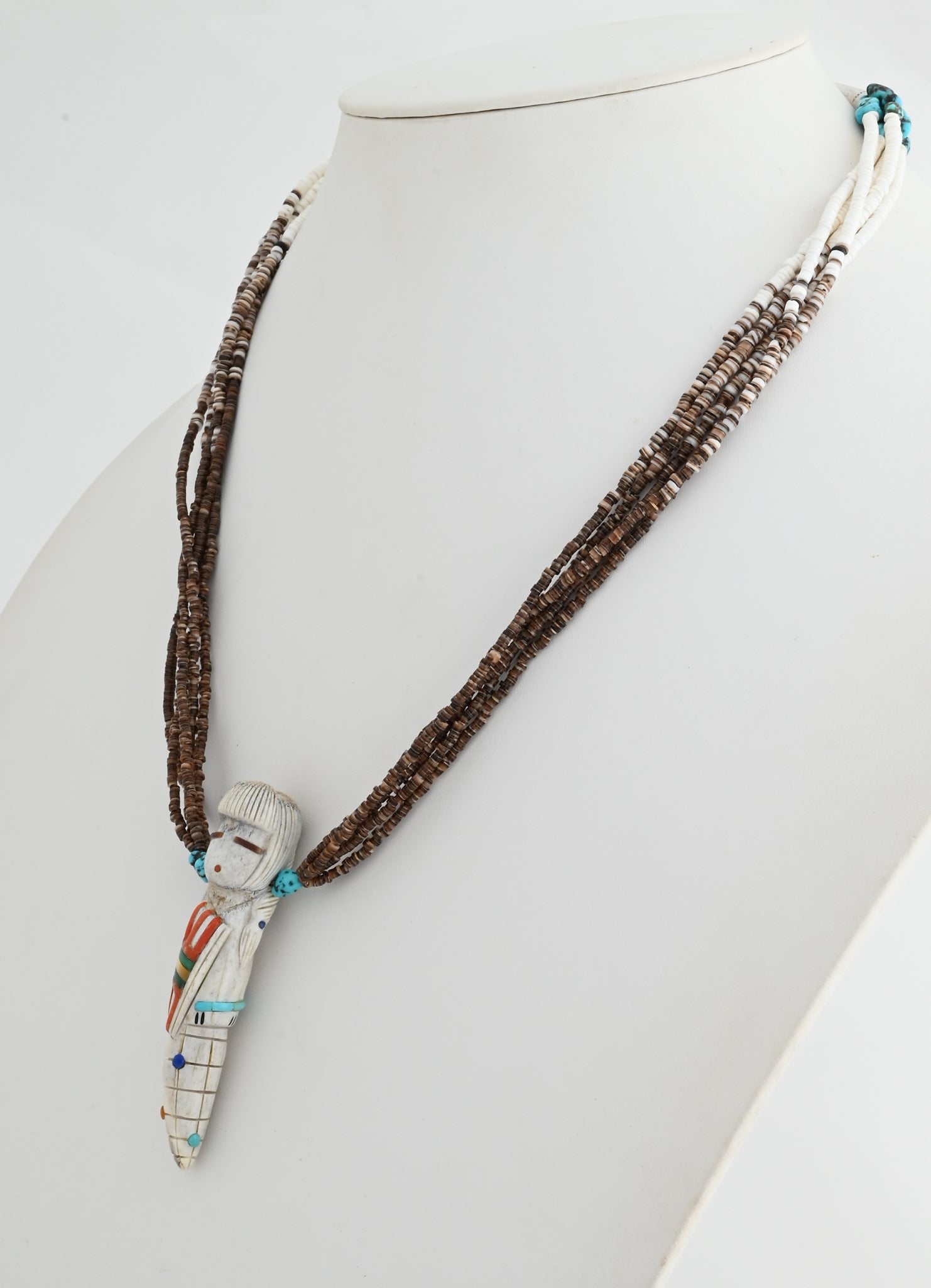 Necklace with Maiden Pendant by Ray Tsalate