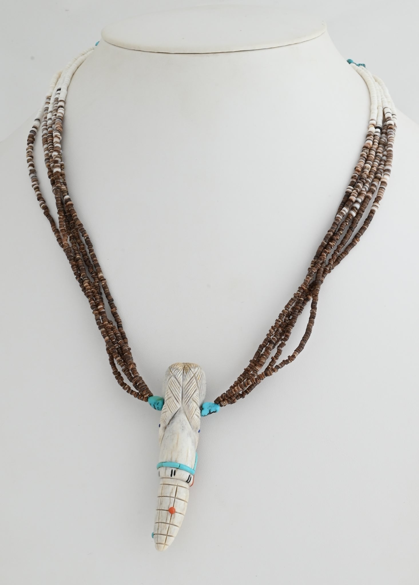 Necklace with Maiden Pendant by Ray Tsalate