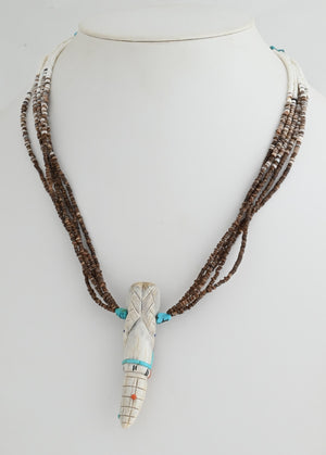 Necklace with Maiden Pendant by Ray Tsalate