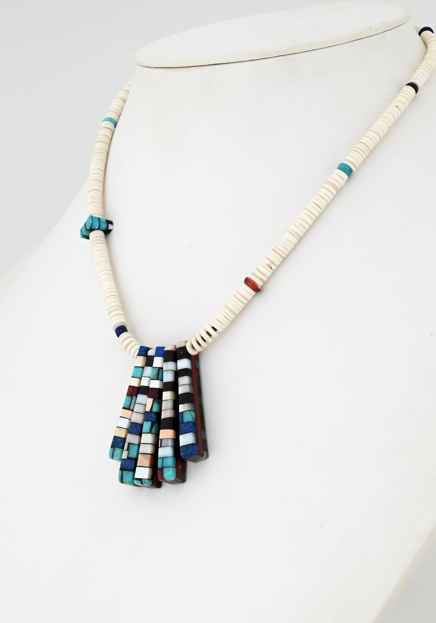 Necklace with Reversable Pendant by Charlene Reano