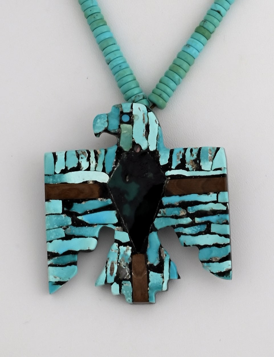 Thunderbird Eagle Pendant by Brian Yatsayttie