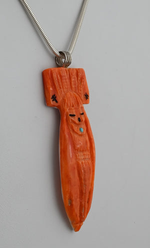 Corn Maiden Pendant (Zuni)