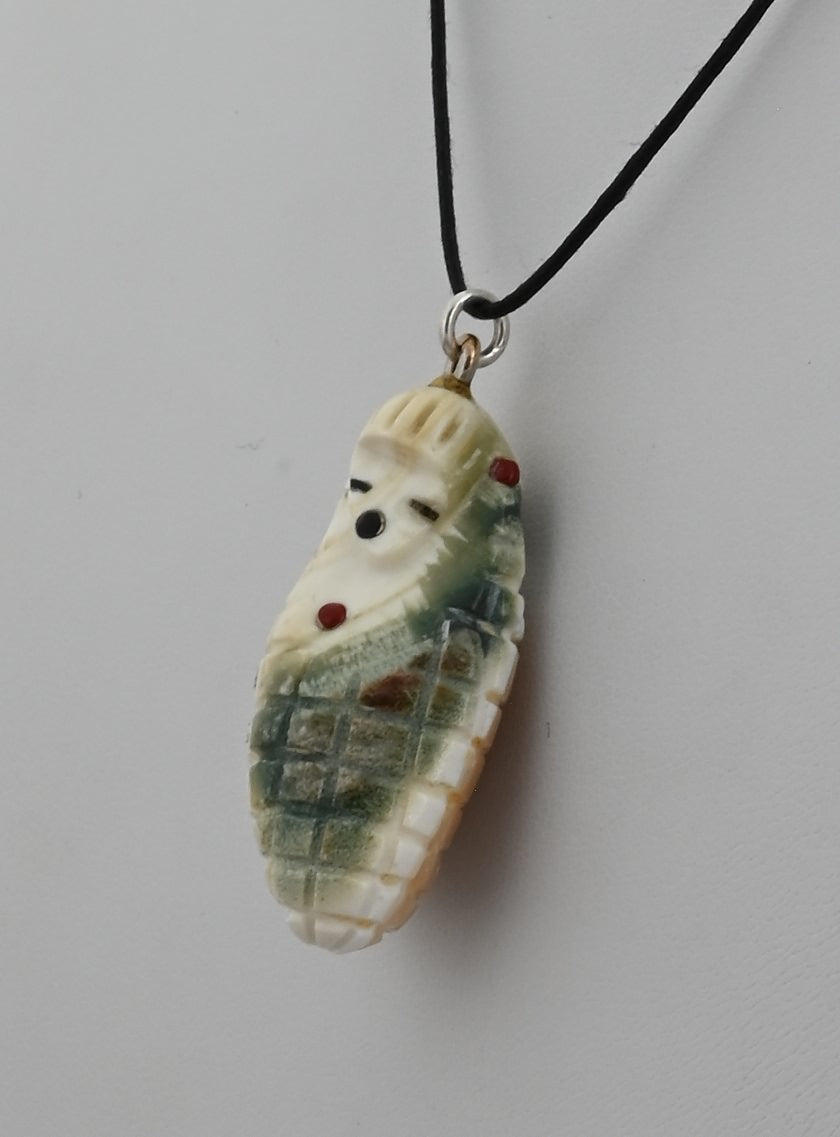 Pendant with Corn Maiden by Ed Lementino