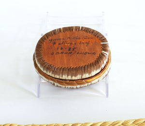 Quill Box with Flower and Feather by Yvonne Walker Keshick