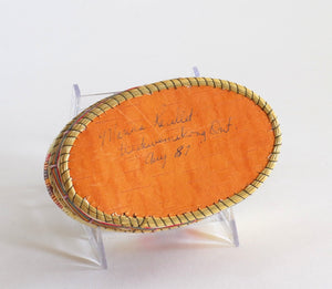 Quill Box with Triangles and Arches by Marina Recollet