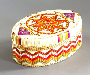 Quill Box with Star and Fans by Marina Recollet