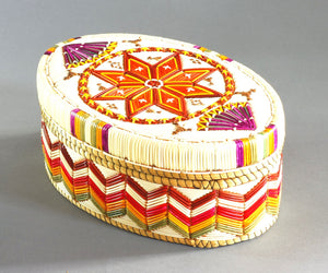 Quill Box with Star and Fans by Marina Recollet