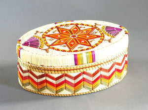 Quill Box with Star and Fans by Marina Recollet