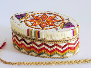 Quill Box with Star and Fans by Marina Recollet