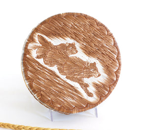 Quill Box with Running Wolves by Yvonne Walker Keshick