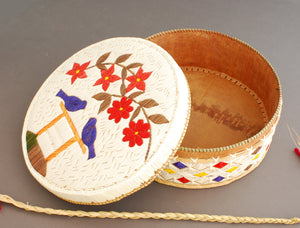 Quill Box by unknown (Anishinaabe)