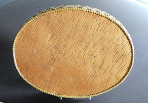 Quill Box, Oval, with Three Stars, by Marina Recollet