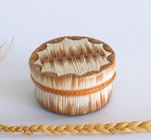Quill Box with "Sound Waves" by Yvonne Walker Keshick
