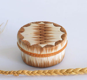Quill Box with "Sound Waves" by Yvonne Walker Keshick