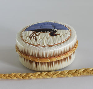 Quill Box with Floating Loon by Penny Worthington