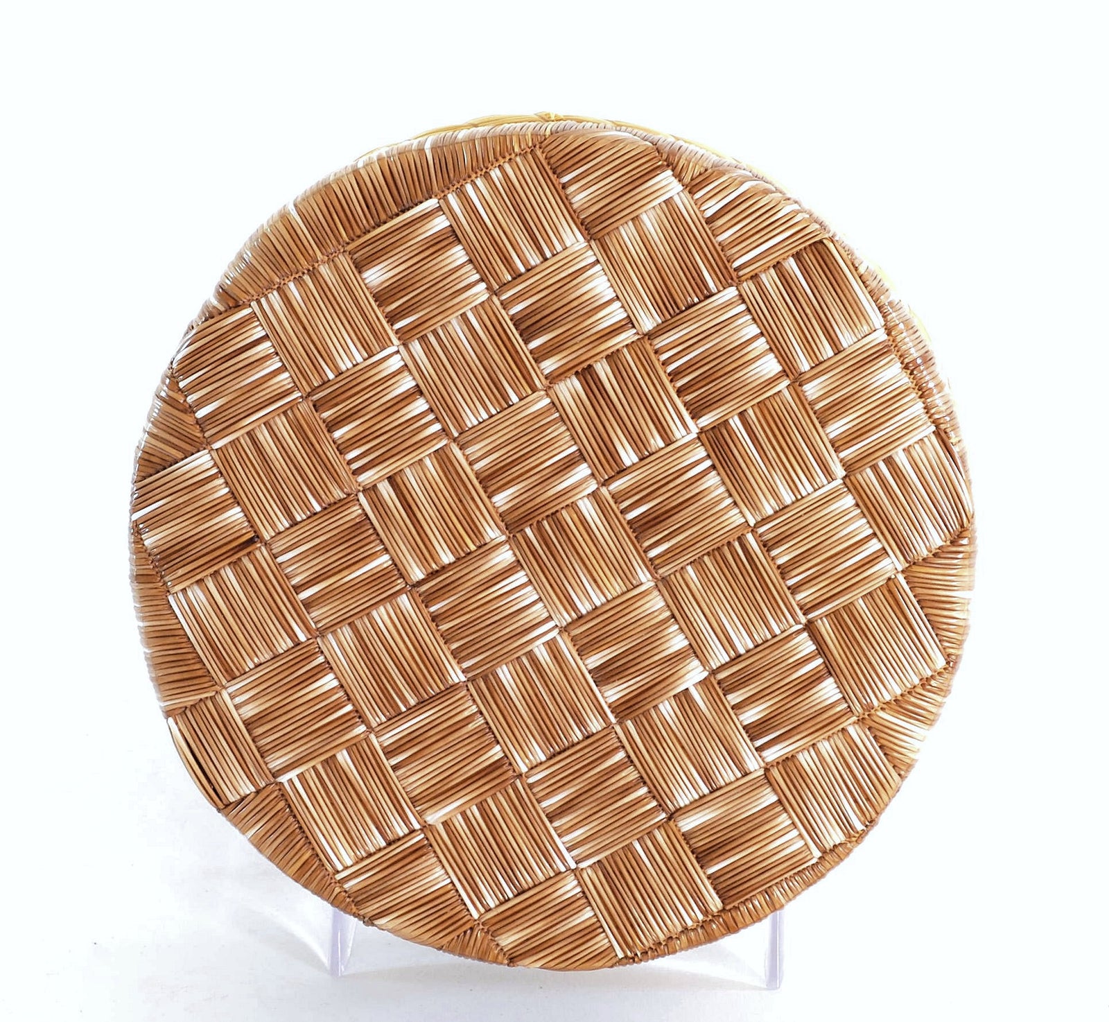 Quill Box with "Basket Weave" Design by Yvonne Walker Keshick