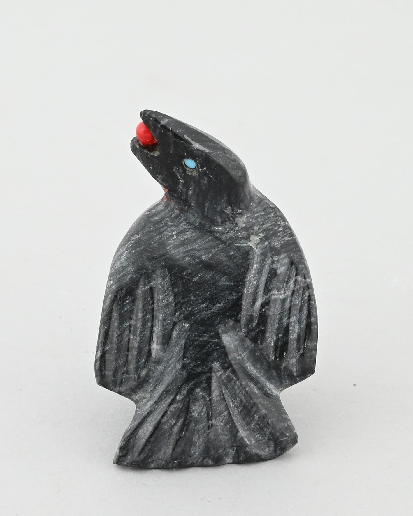 Raven with Berry by Calvert Bowannie