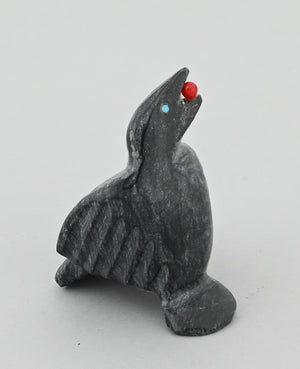 Raven with Berry by Calvert Bowannie