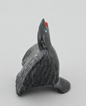 Raven with Berry by Calvert Bowannie