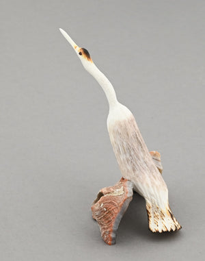 Sandhill Crane Fetish by Ruben Najera