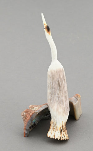 Sandhill Crane Fetish by Ruben Najera