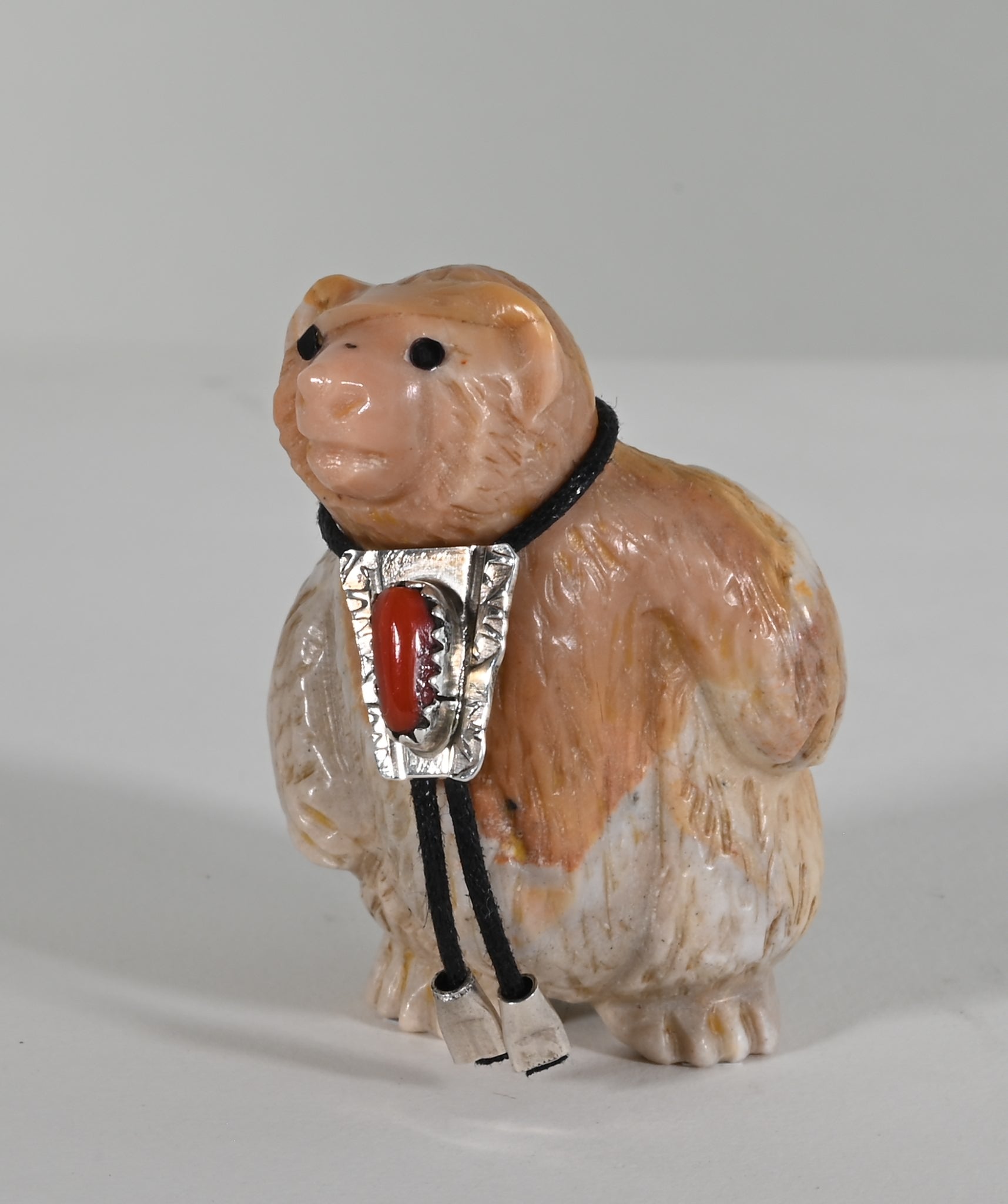 Bear Fetish with Bolo by Eddington Hannaweeke
