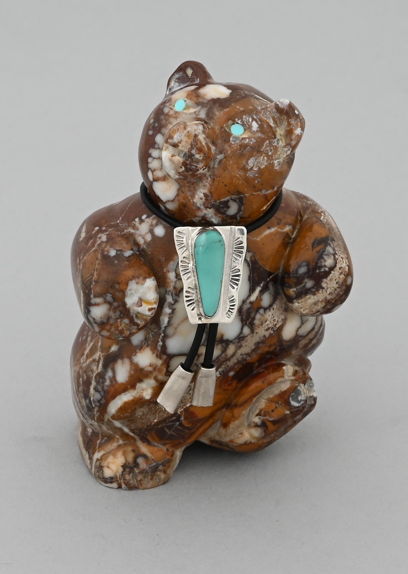 Bear Fetish with Bolo by Eddington Hannaweeke