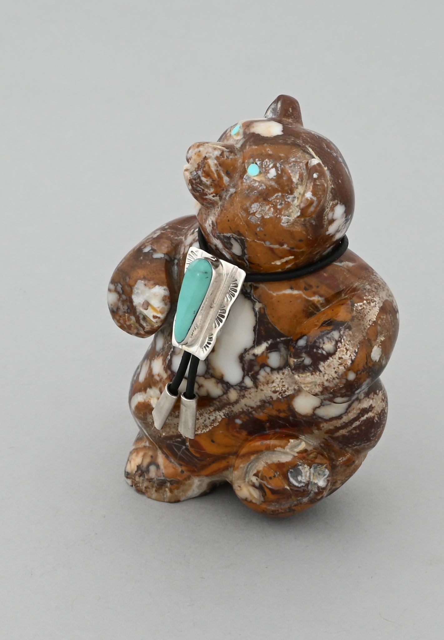 Bear Fetish with Bolo by Eddington Hannaweeke