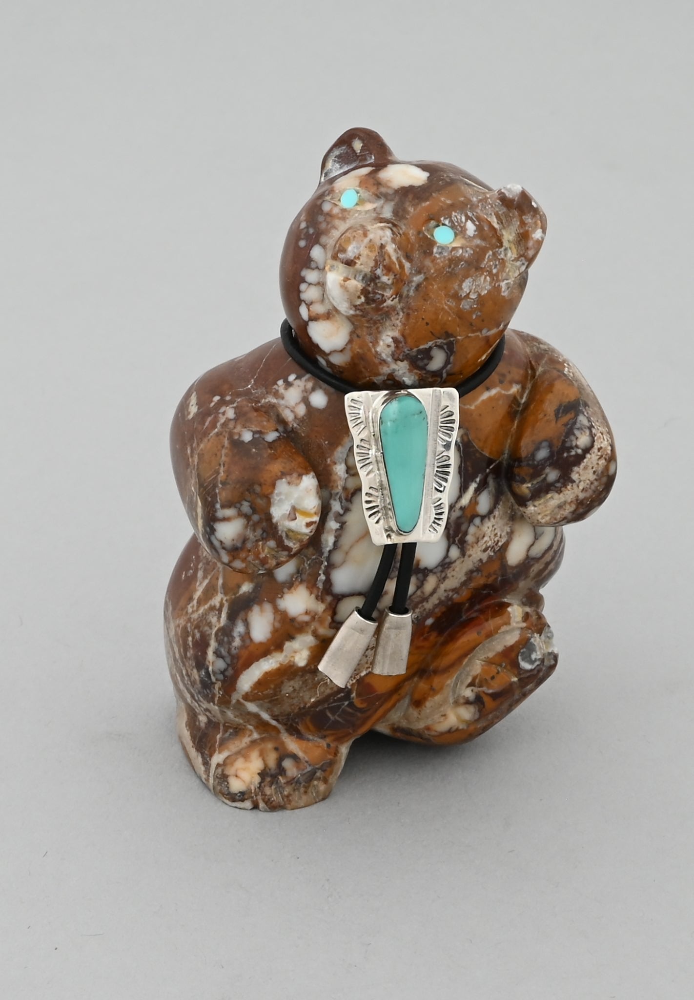 Bear Fetish with Bolo by Eddington Hannaweeke