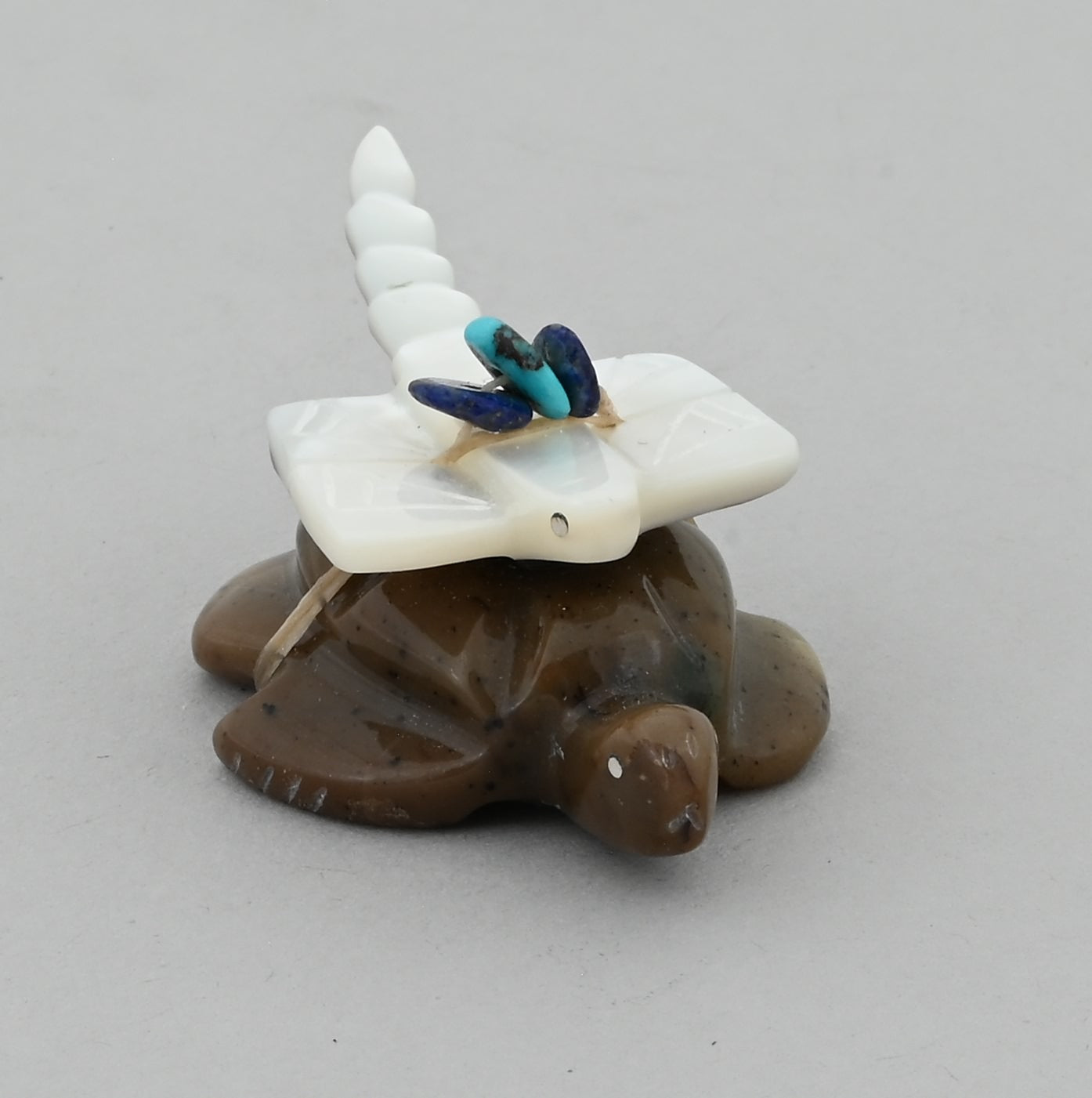 Turtle and Dragonfly Fetish by Daisy Natewa