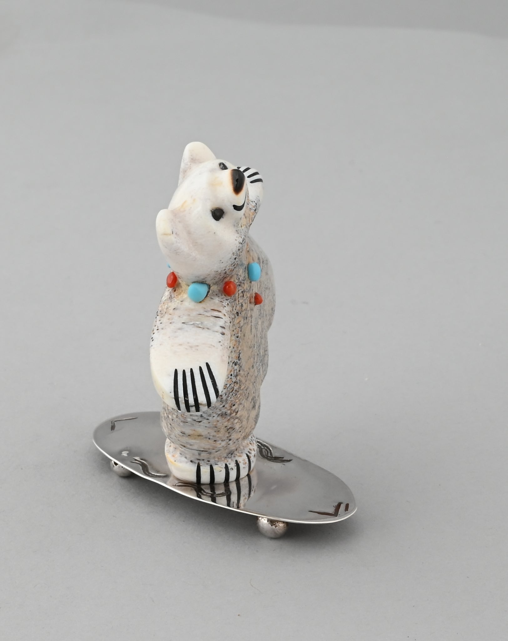 Bear Fetish on a Skateboard by Claudia Peina