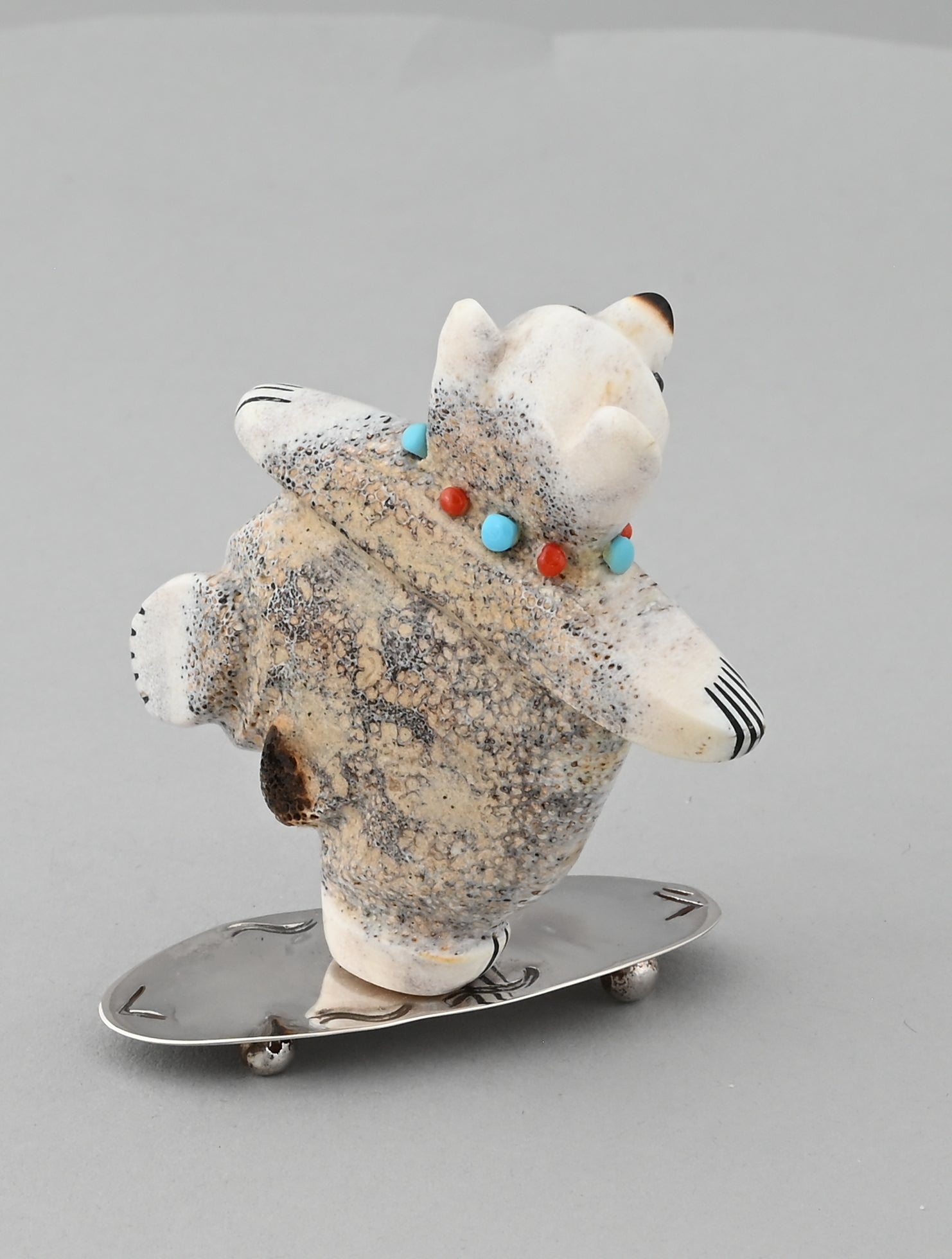 Bear Fetish on a Skateboard by Claudia Peina