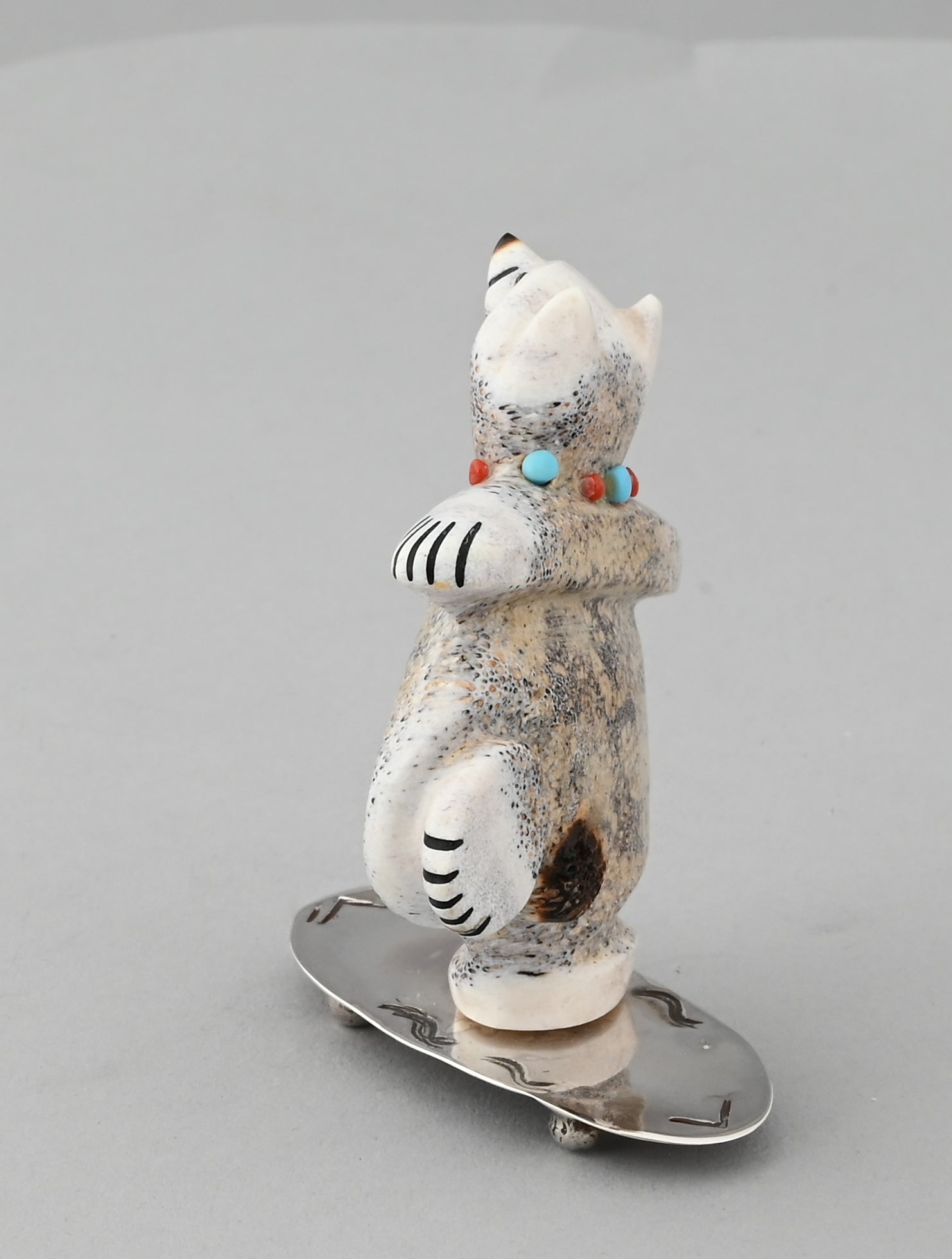 Bear Fetish on a Skateboard by Claudia Peina