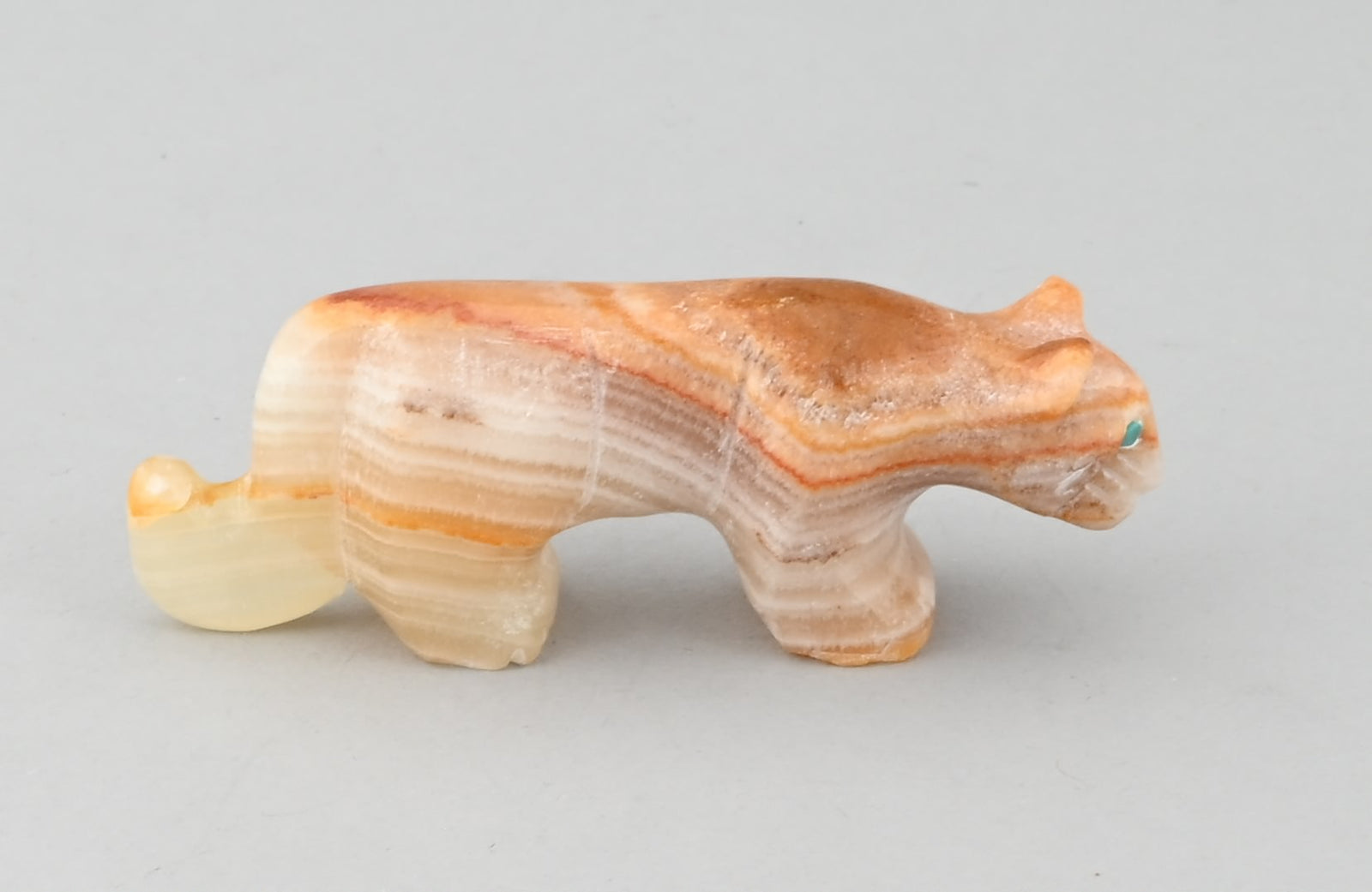 Mountain Lion Fetish by Fabian Tsethlakai