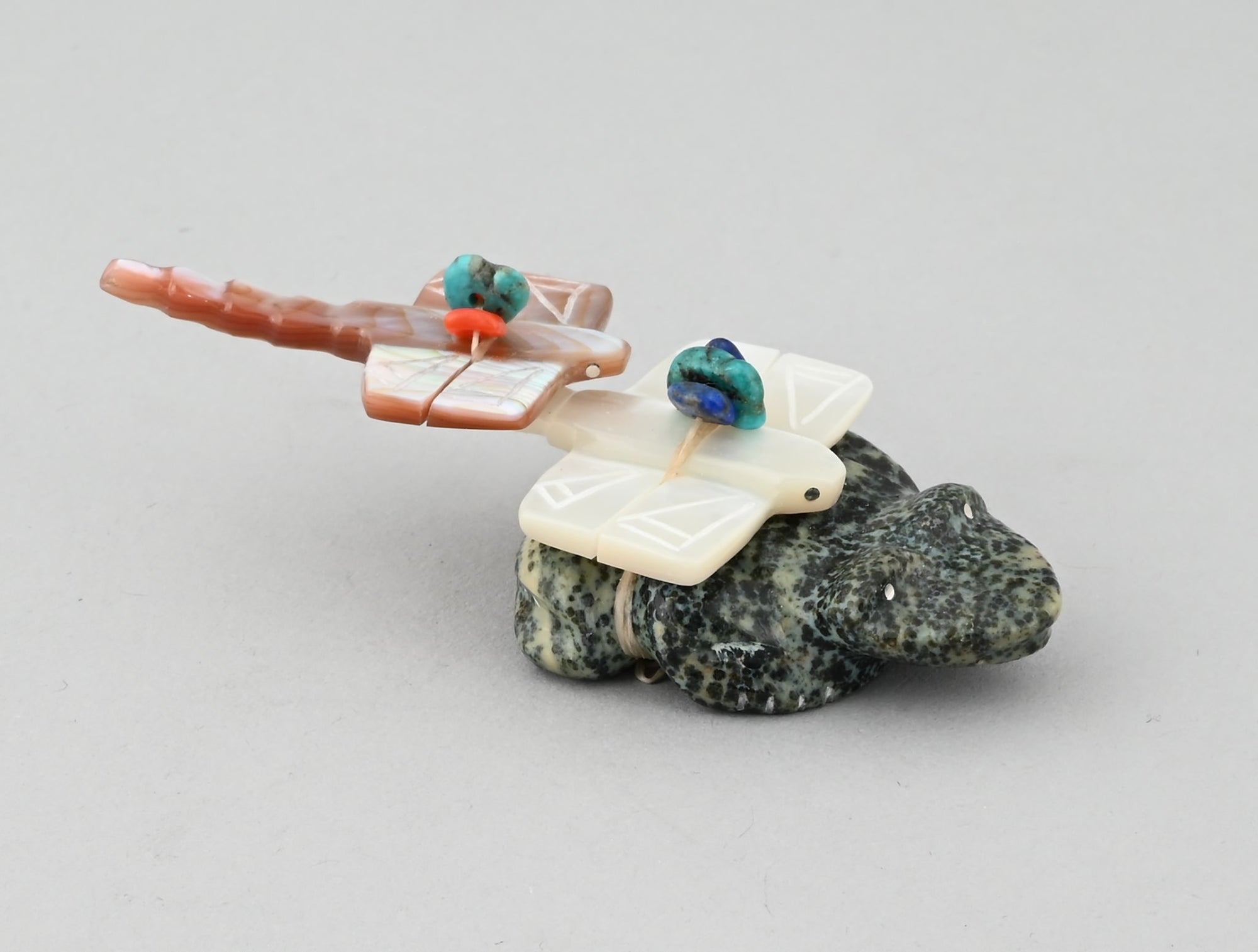 Frog Fetish with Dragonflies by Daisy Natewa