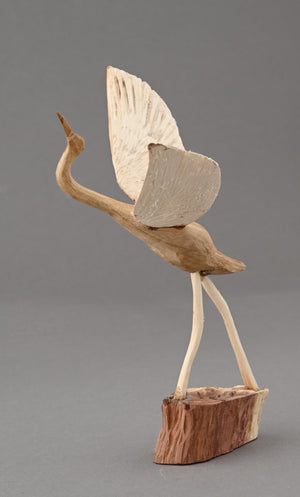 Sandhill Crane Fetish by Ruben Najera