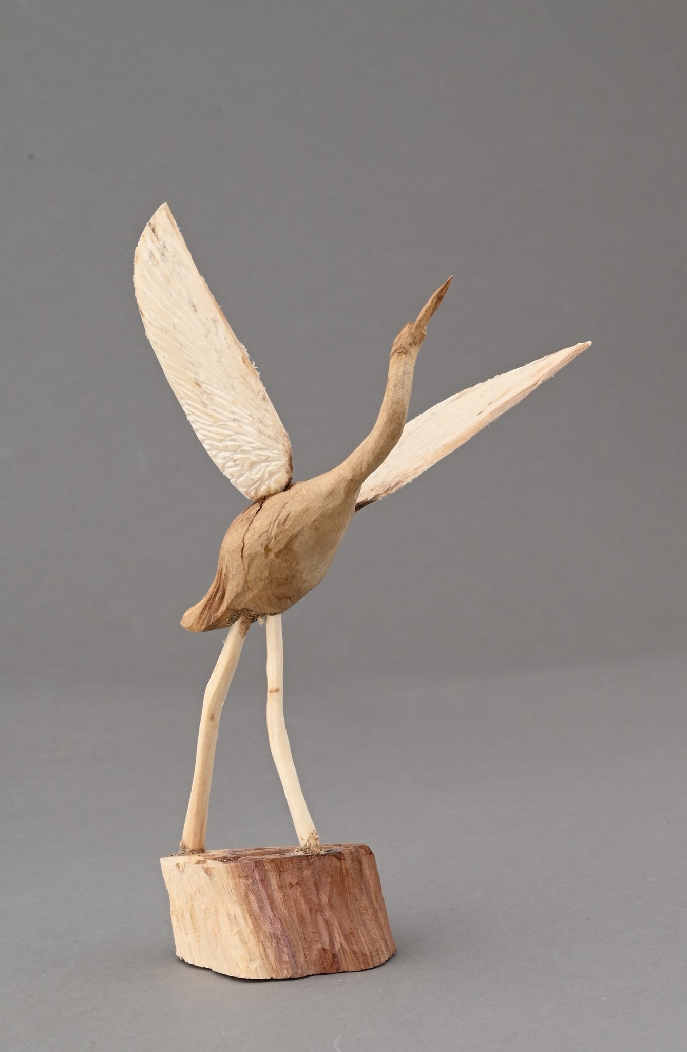 Sandhill Crane Fetish by Ruben Najera