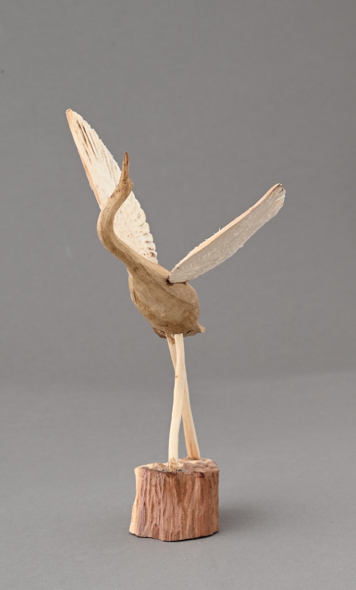 Sandhill Crane Fetish by Ruben Najera