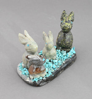 Rabbit Family Fetish by Stafford Chimani