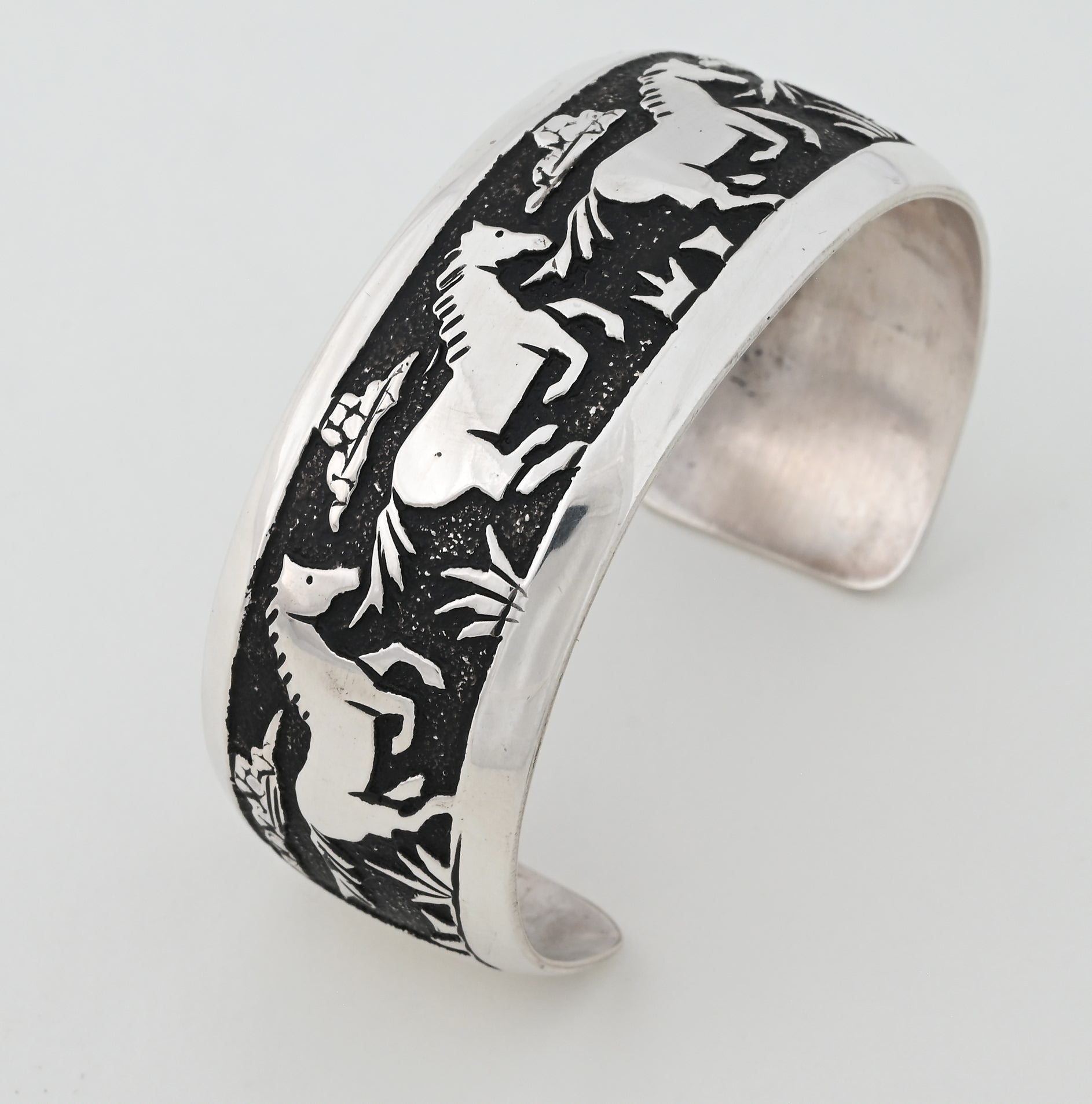 Bracelet with Horses by Rosita Singer