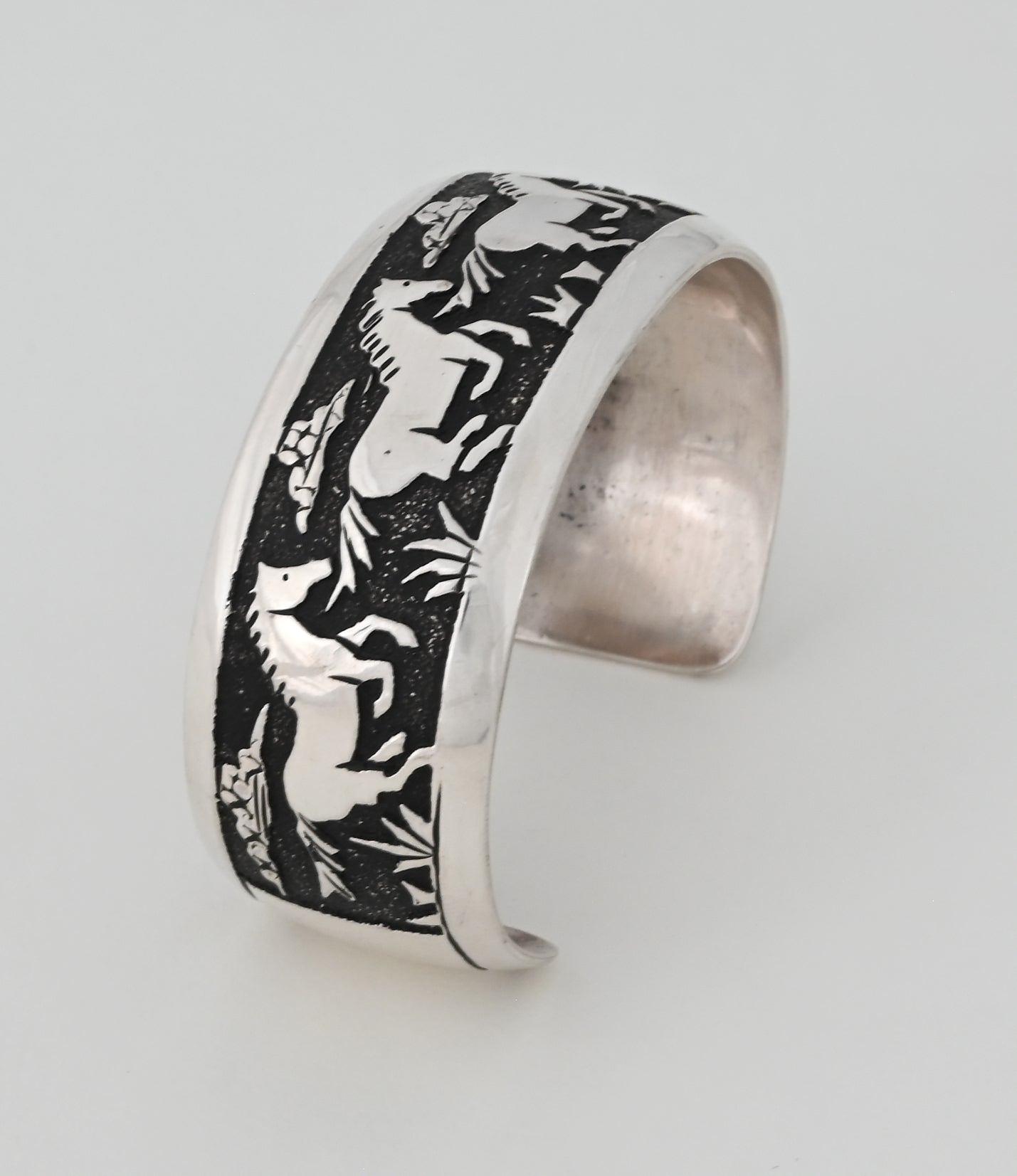 Bracelet with Horses by Rosita Singer