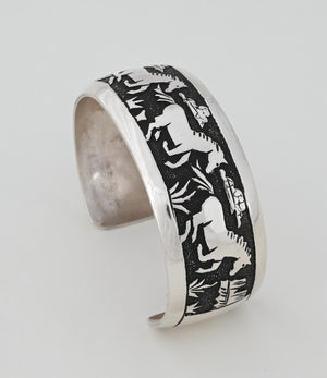 Bracelet with Horses by Rosita Singer