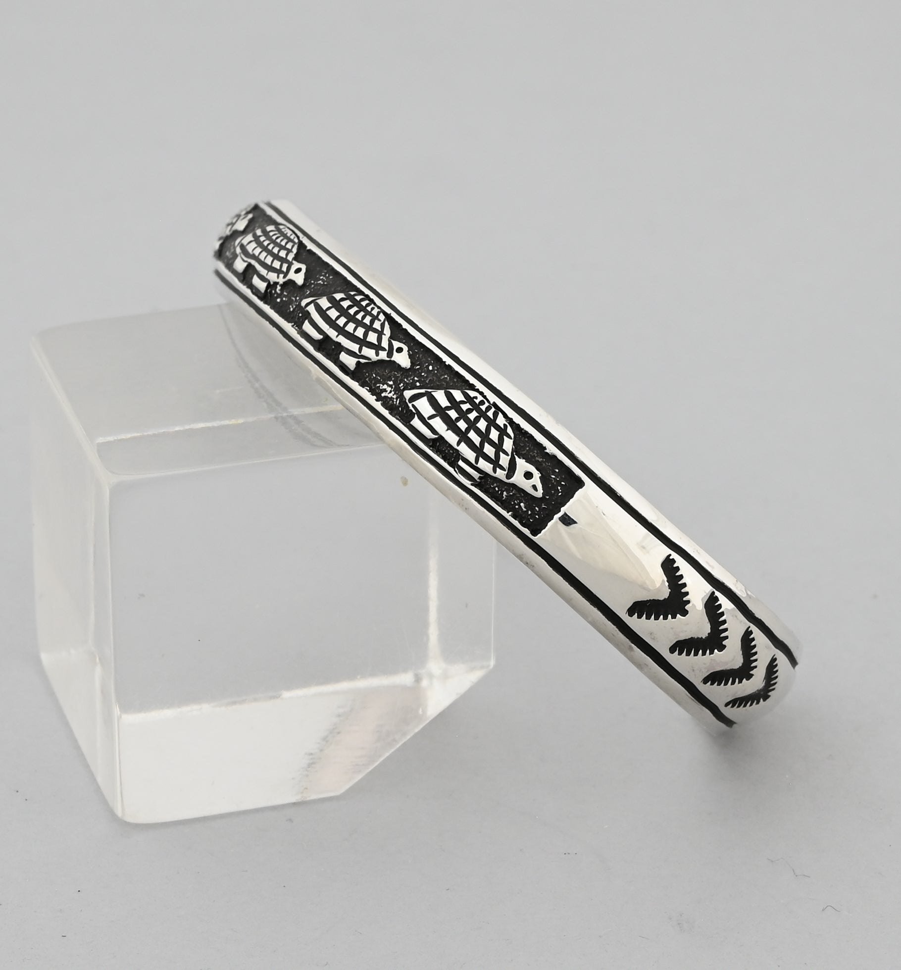 Bracelet with Four Turtles by Rosalita Singer