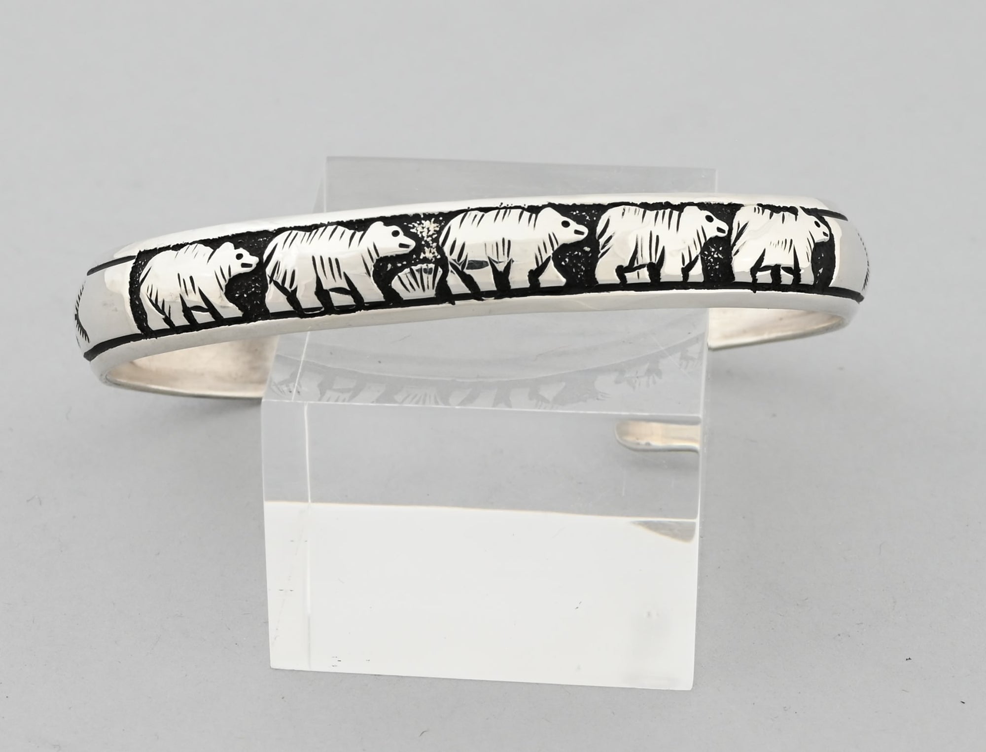 Bracelet with Five Bears by Rosalita Singer