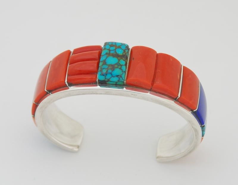Bracelet with Inlay by Roger Tsabetsaye