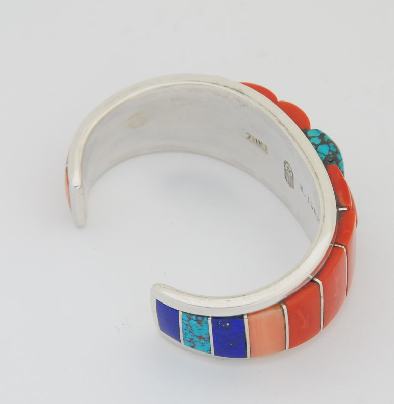 Bracelet with Inlay by Roger Tsabetsaye
