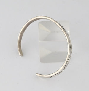 Sterling Cuff Bracelet by Ben Tahe